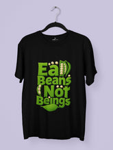 Eat Beans– Vegan Statement Premium Tee – Artistic Premium Cotton Tee by Vedawear