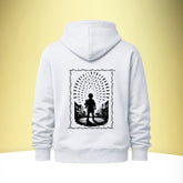 Born Peaceful – Dystopian Street Art Hoodie