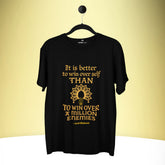 "Win Over Self" – Lord Mahavir Wisdom T-Shirt