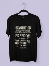 Freedom – Bhagat Singh Premium Tee – Artistic Premium Cotton Tee by Vedawear