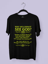 God – Premium Spiritual Wisdom Tee – Artistic Premium Cotton Tee by Vedawear