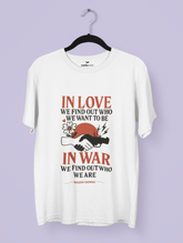 In Love, In War – Dual Truths Premium Tee – Artistic Premium Cotton Tee by Vedawear