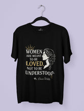 Loved – Oscar Wilde Premium Women’s Tee – Artistic Premium Cotton Tee by Vedawear