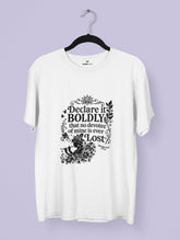 No Devotee Is – Lord Krishna Tee – Artistic Premium Cotton Tee by Vedawear