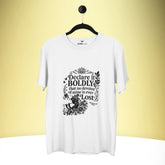 No Devotee Is – Lord Krishna Tee – Artistic Premium Cotton Tee by Vedawear