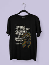 Not Ordinary – Premium Women’s Tee – Artistic Premium Cotton Tee by Vedawear