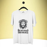 Only Believe – Christ Faith Premium Tee – Artistic Premium Cotton Tee by Vedawear