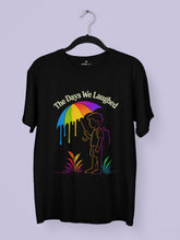 The Days We Laughed – Premium Tee – Artistic Premium Cotton Tee by Vedawear