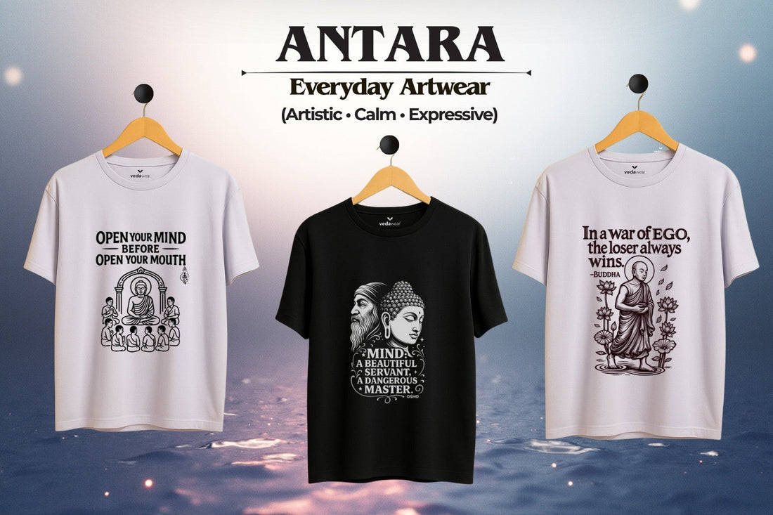 Antara- Spiritual Artwear vedawear collection banner