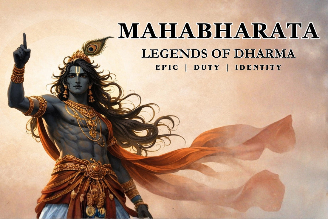 Mahabharata – Legends of Dharma vedawear collection banner