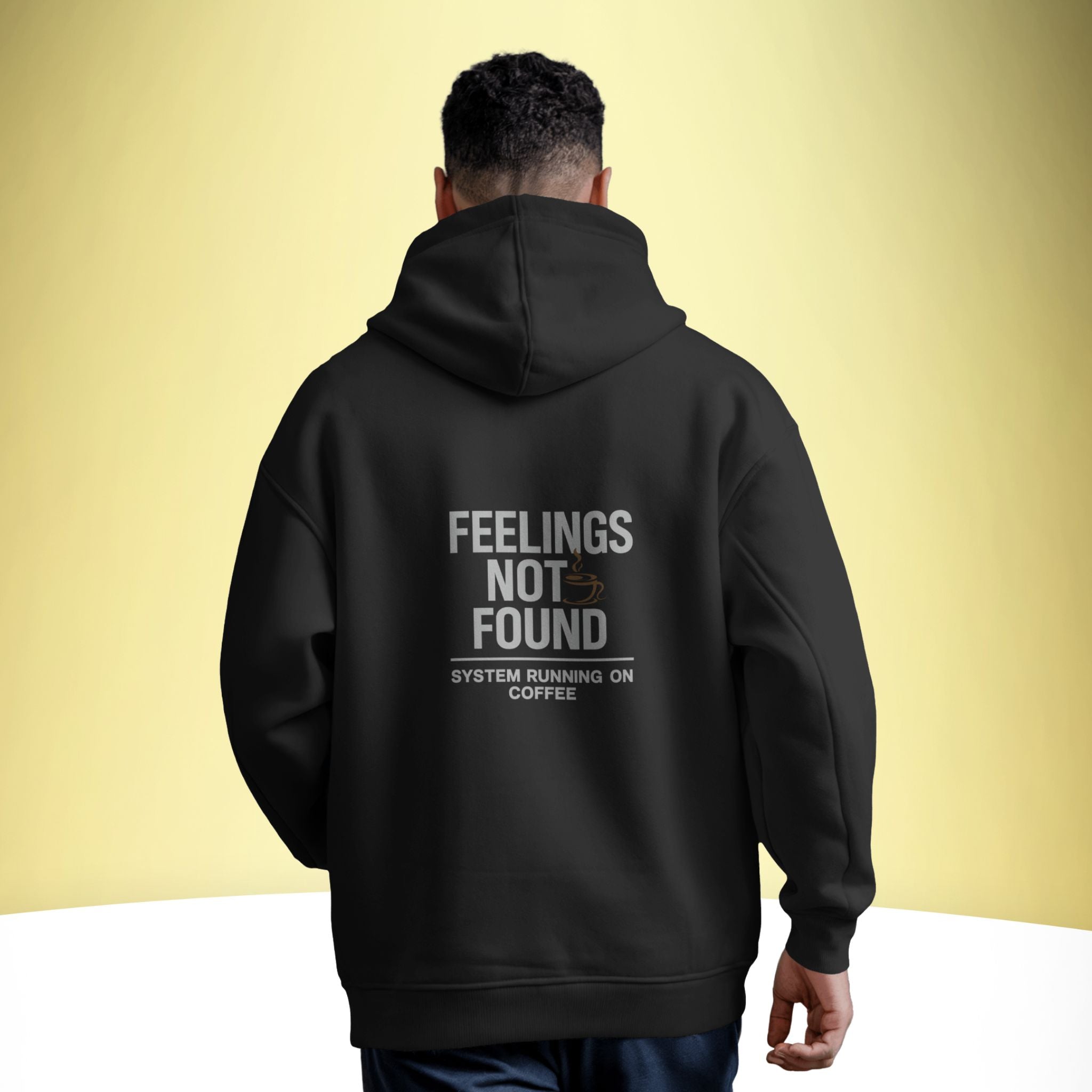 404 Error – Not Found Oversized Hoodie – Artistic Premium Cotton Tee by Vedawear  