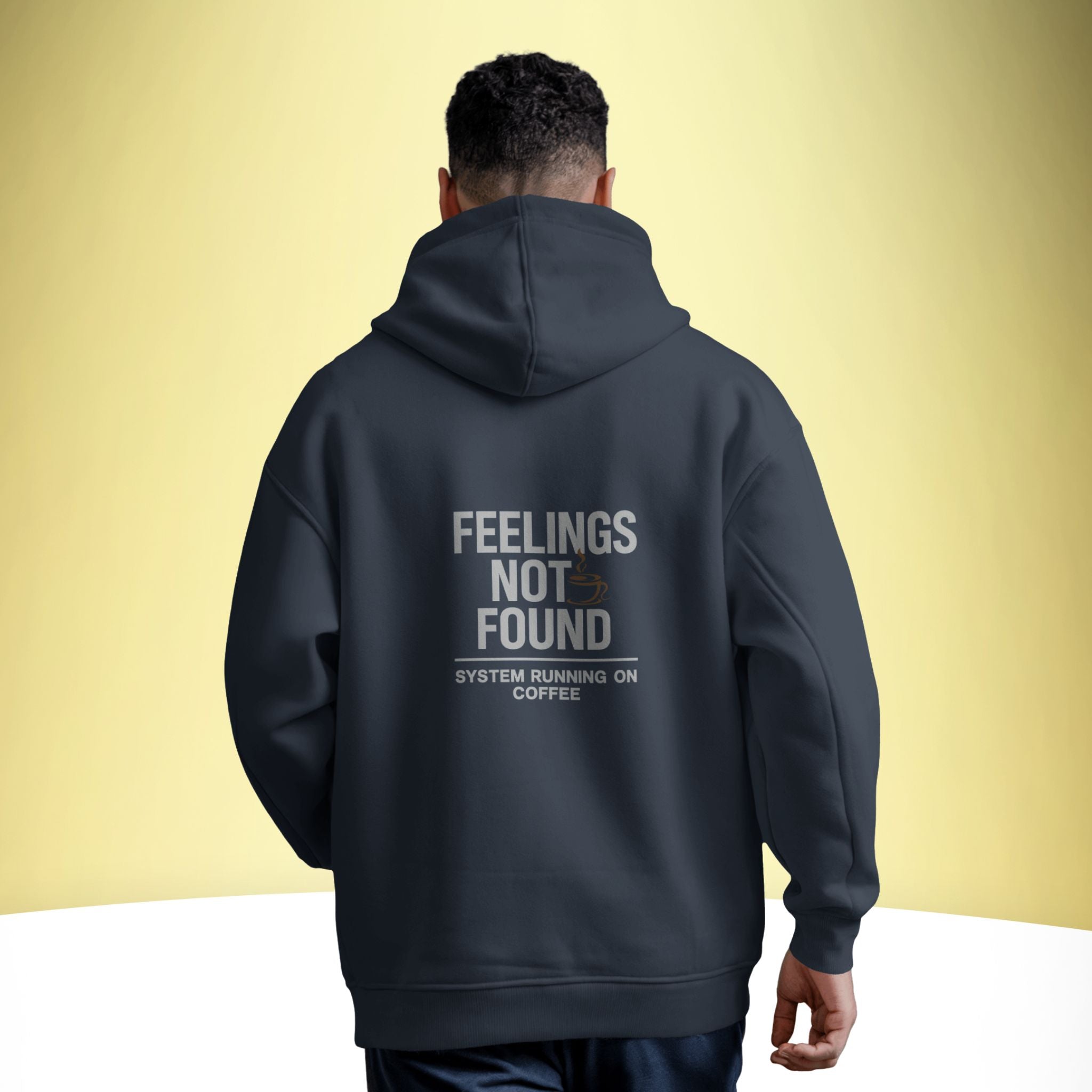 404 Error – Not Found Oversized Hoodie – Artistic Premium Cotton Tee by Vedawear  