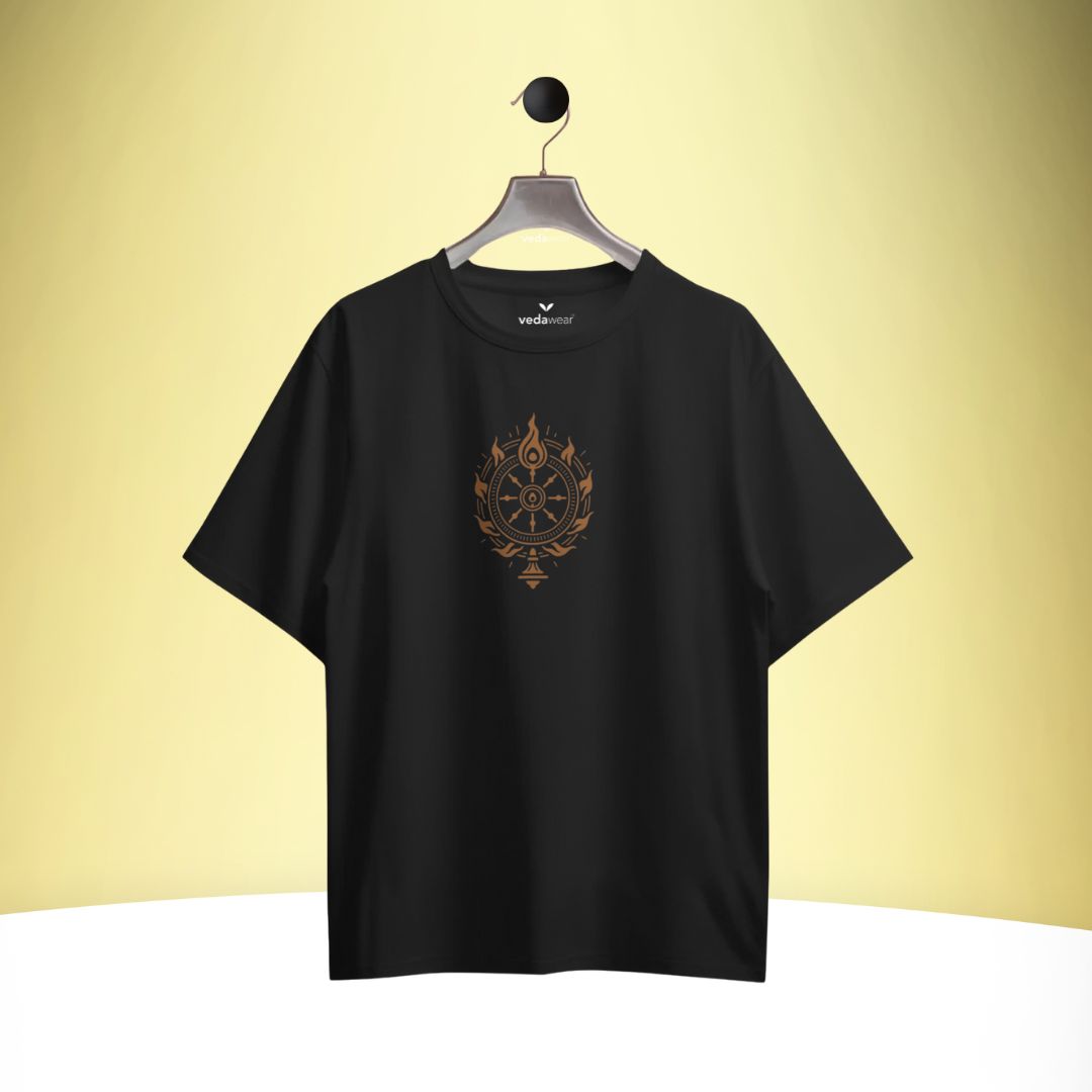 ASHWATTHAMA – Artistic Premium Cotton Tee by Vedawear  