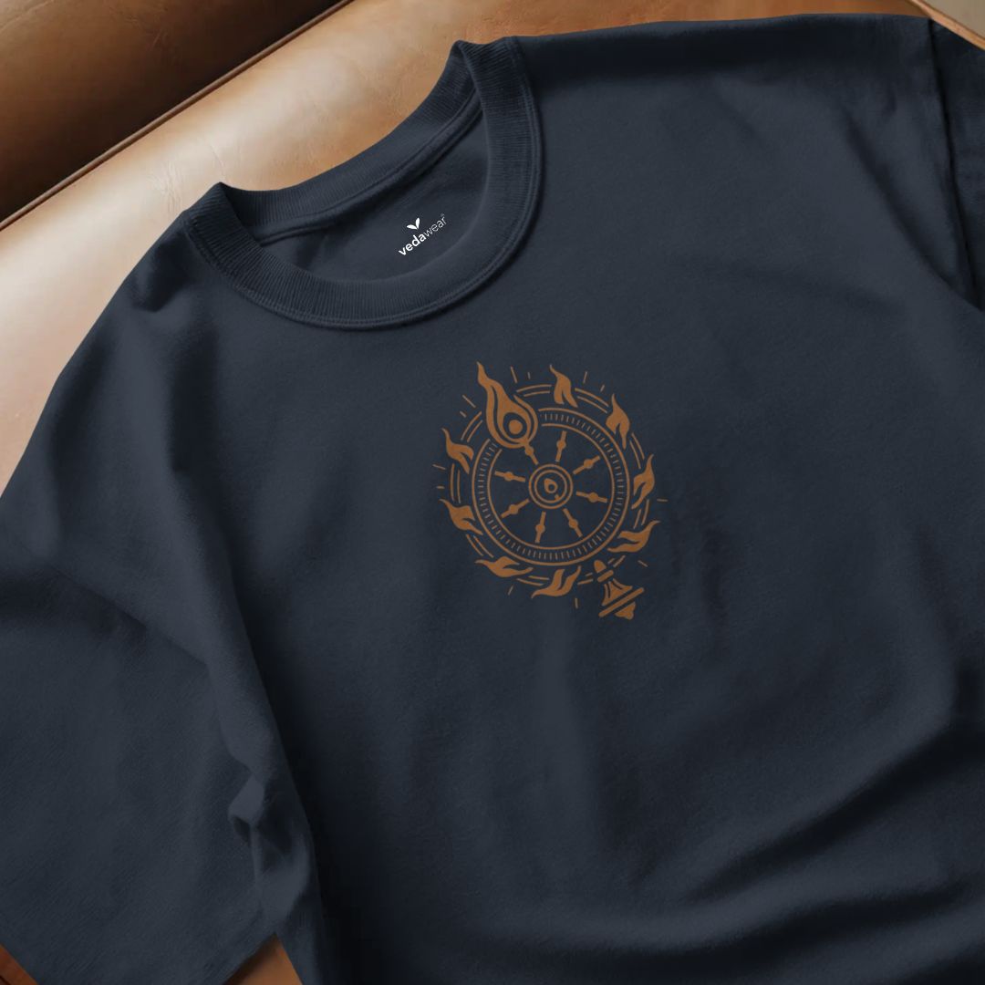 ASHWATTHAMA – Artistic Premium Cotton Tee by Vedawear  