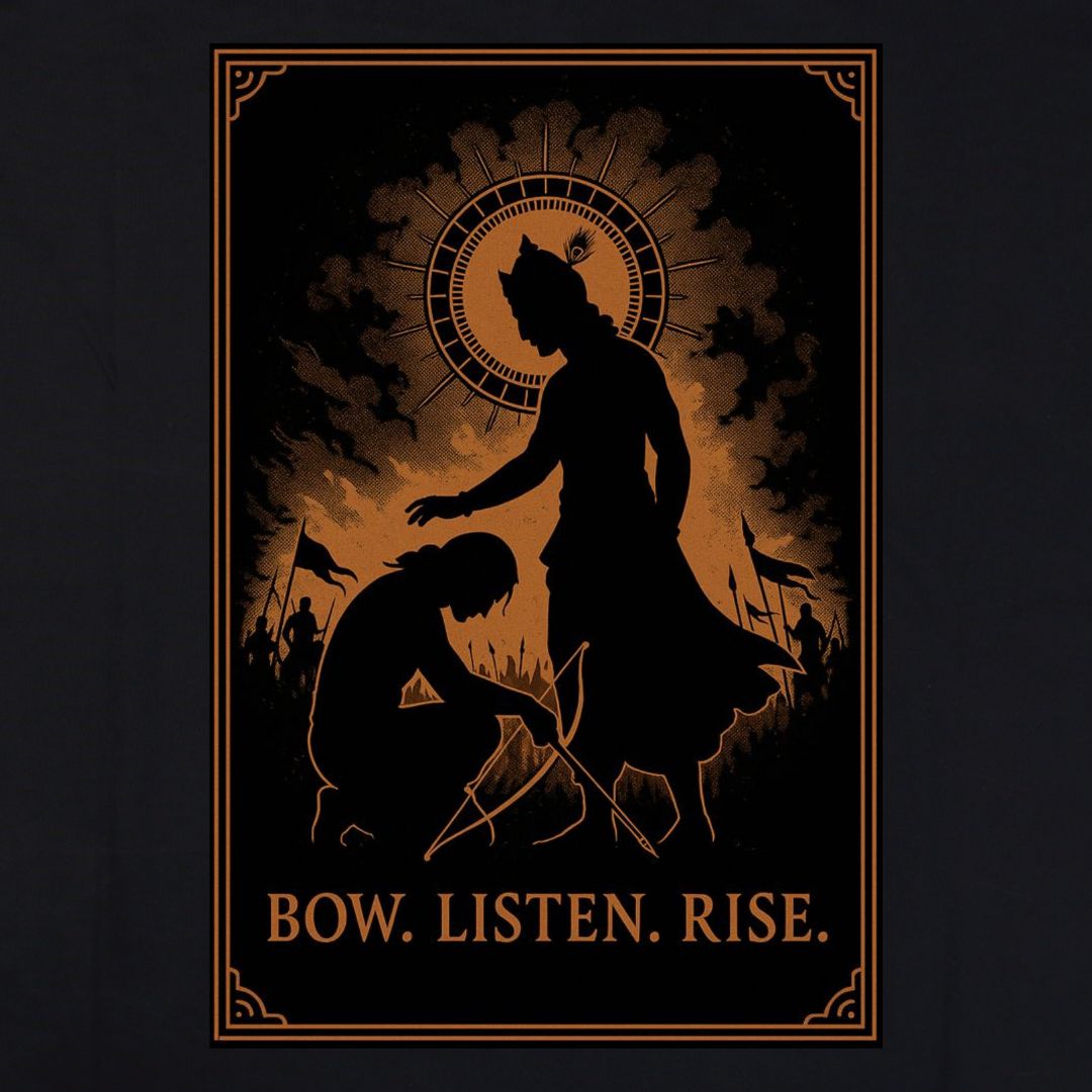 DHARMA – Artistic Premium Cotton Tee by Vedawear  