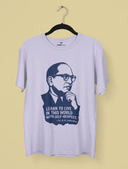 Dr. B. R. Ambedkar “Self-Respect” Premium Tee – Artistic Premium Cotton Tee by Vedawear India
