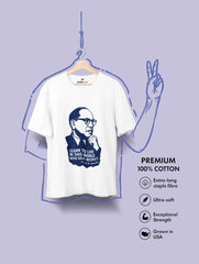 Dr. B. R. Ambedkar “Self-Respect” Premium Tee – Artistic Premium Cotton Tee by Vedawear India
