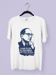 Dr. B. R. Ambedkar “Self-Respect” Premium Tee – Artistic Premium Cotton Tee by Vedawear India