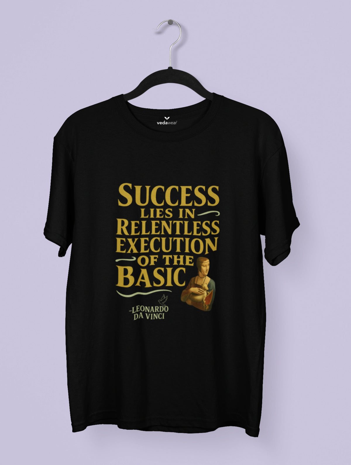 Execution – Da Vinci Premium Tee – Artistic Premium Cotton Tee by Vedawear 