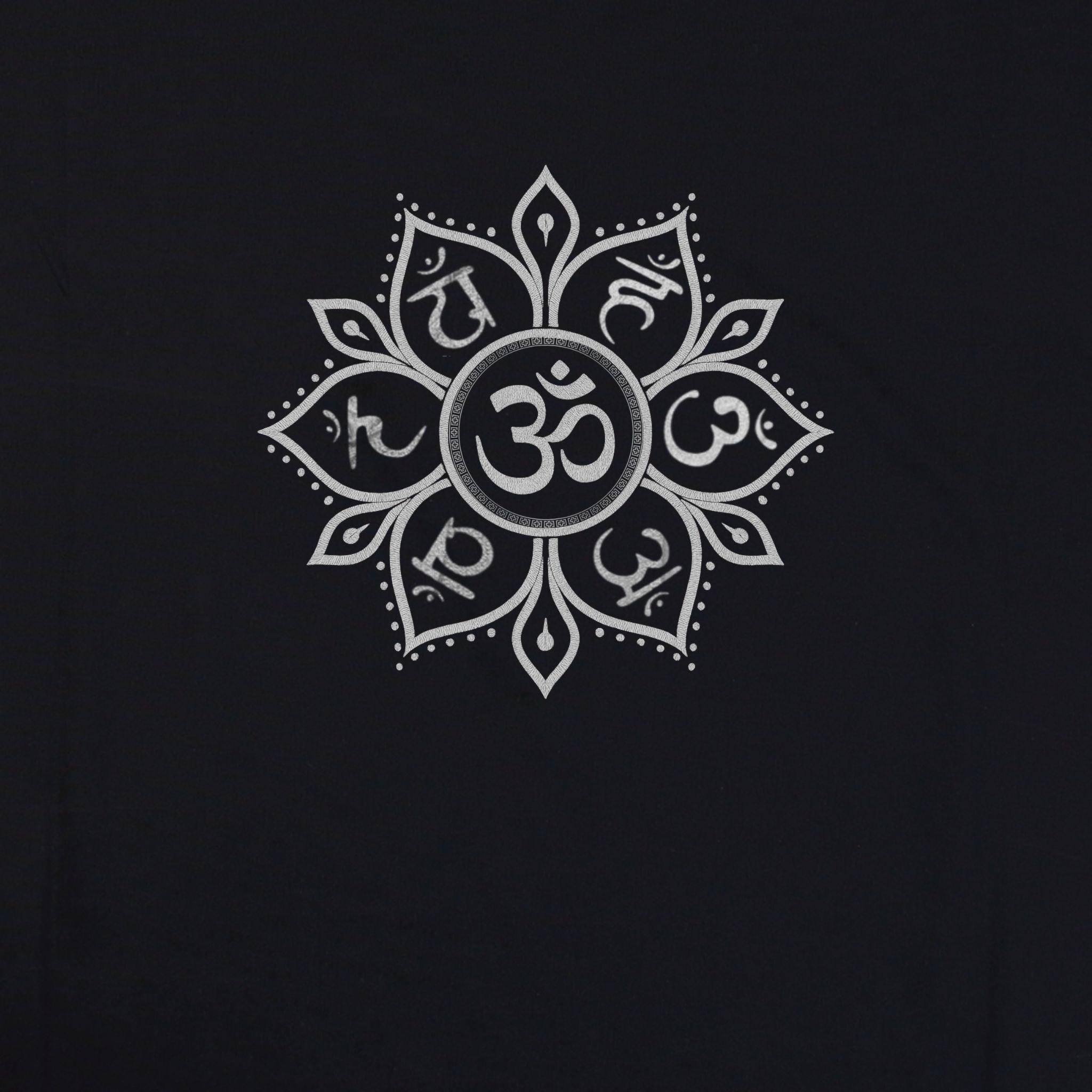'Mystic Om & Chakra Energy' Premium Hoodie – Artistic Premium Cotton Tee by Vedawear India 