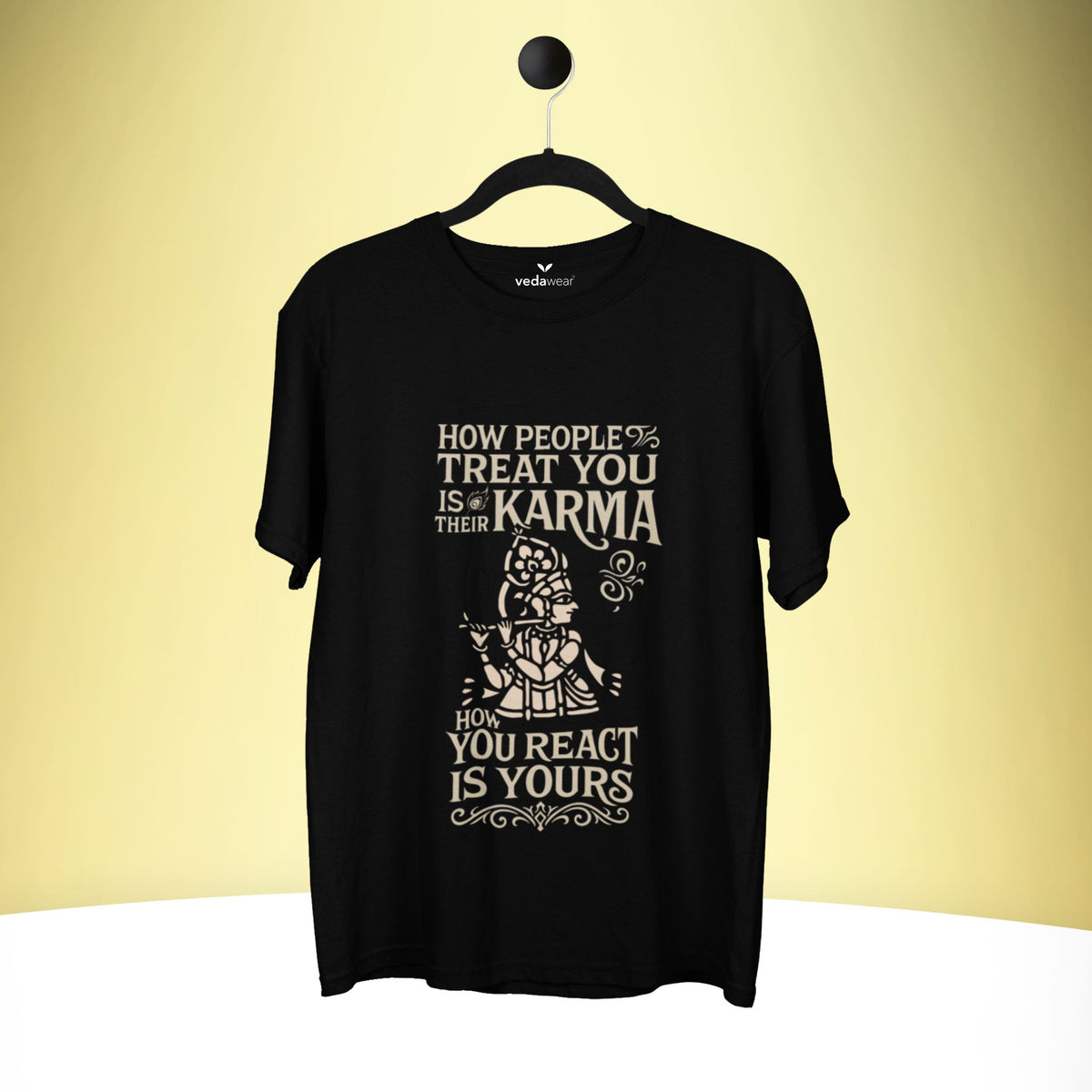 Karma & Reaction | Spiritual Premium T-Shirt