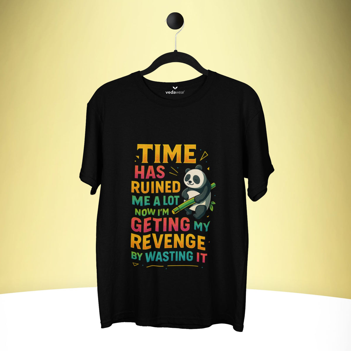 Time Ruined Me – Premium Lazy Rebel Tee