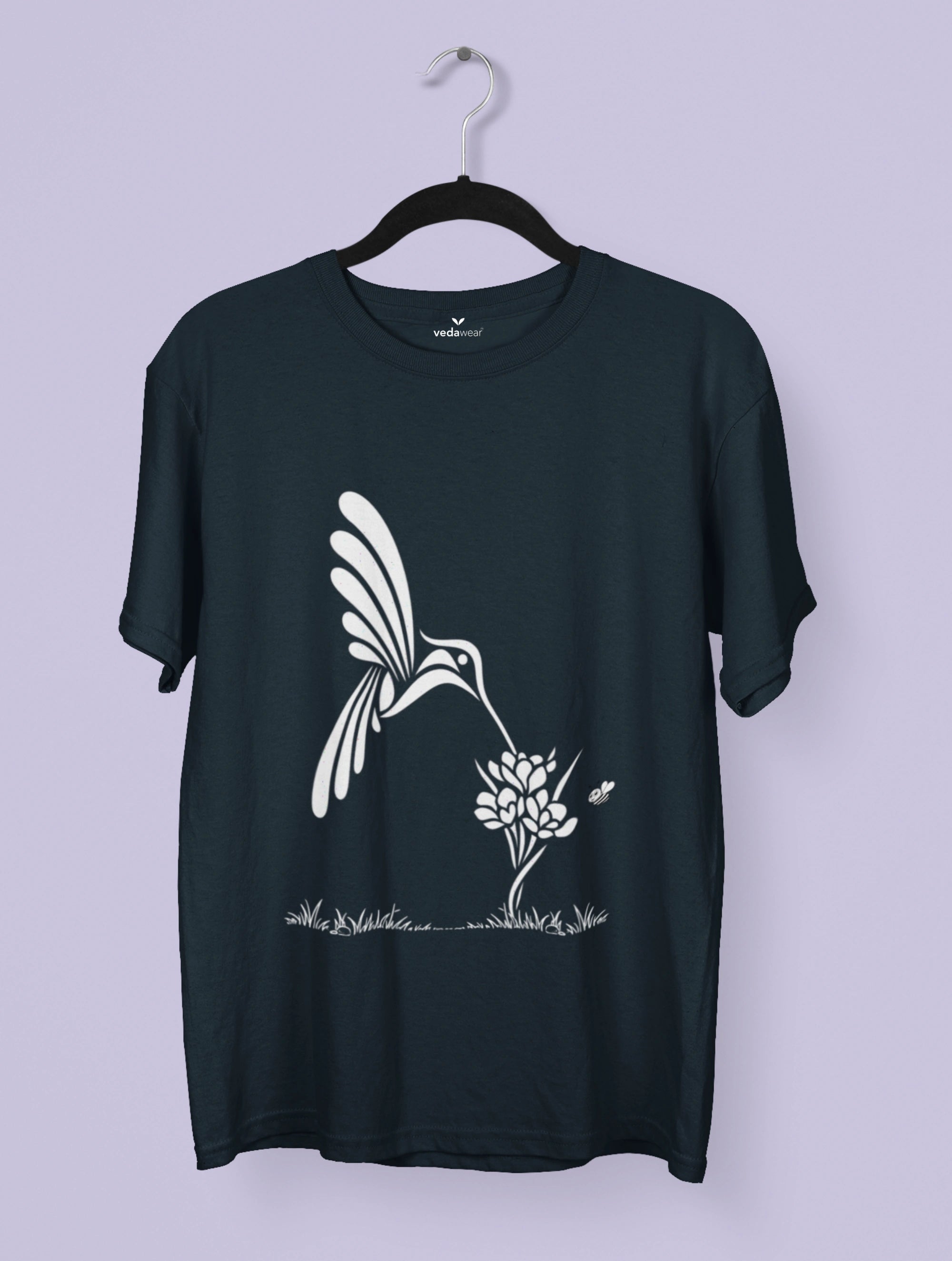 Flight of Harmony – Premium Tee – Artistic Premium Cotton Tee by Vedawear 