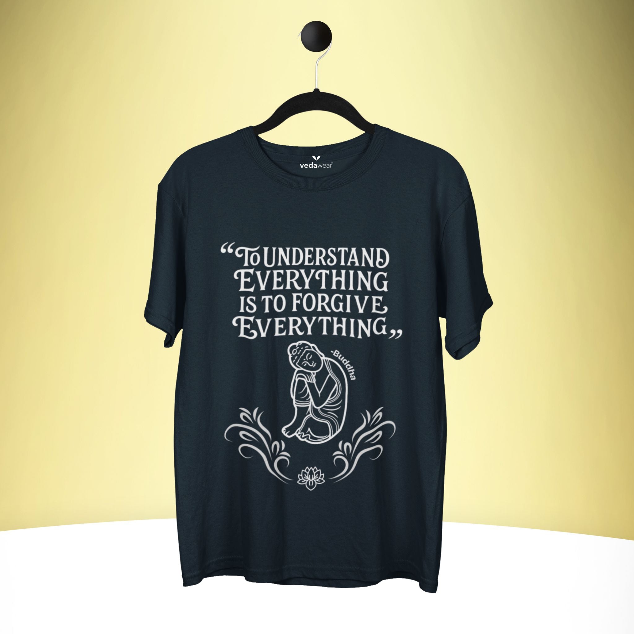 Forgive – Spiritual Wisdom Premium Tee – Artistic Premium Cotton Tee by Vedawear  