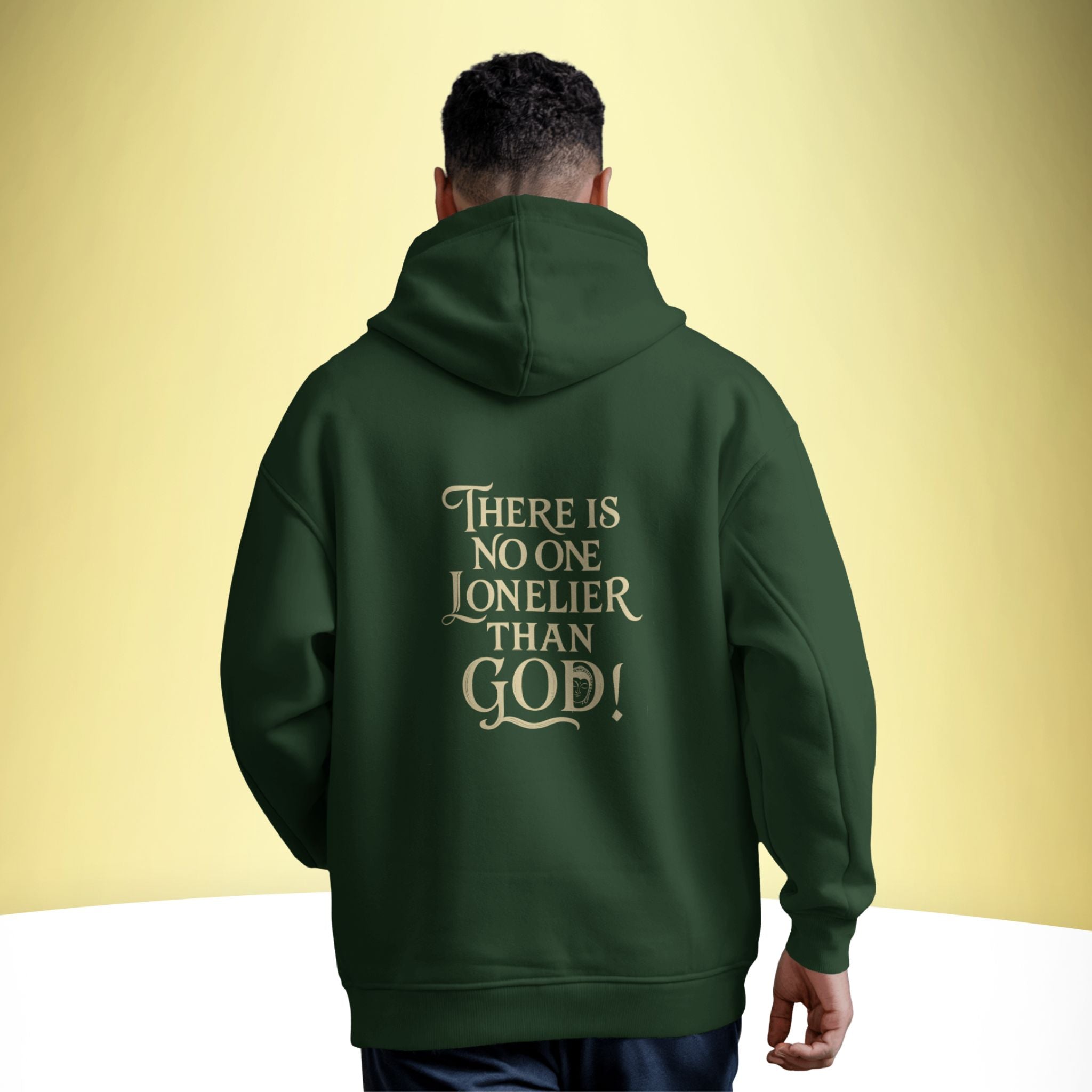 God & Emptiness – Mystical Oversized Hoodie – Artistic Premium Cotton Tee by Vedawear India 