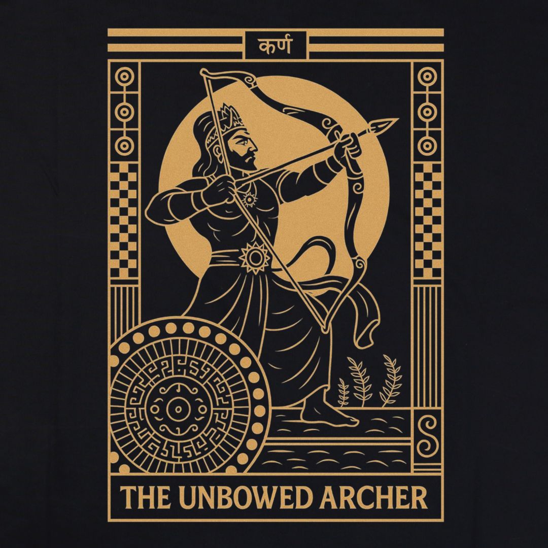 KARNA – Artistic Premium Cotton Tee by Vedawear  