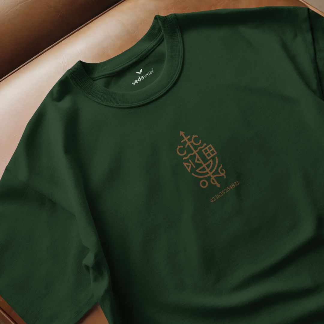 Kabaz – Tarot Career Stability Tee – Artistic Premium Cotton Tee by Vedawear  