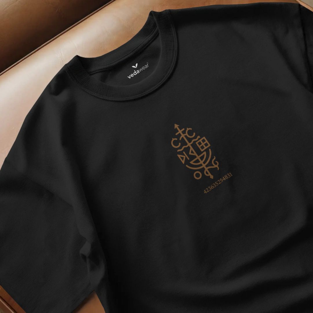 Kabaz – Tarot Career Stability Tee – Artistic Premium Cotton Tee by Vedawear  