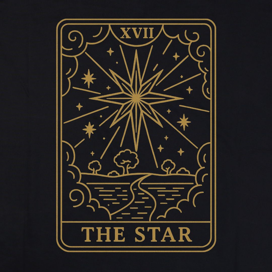 Kabaz – Tarot Guided Luck Tee – Artistic Premium Cotton Tee by Vedawear  