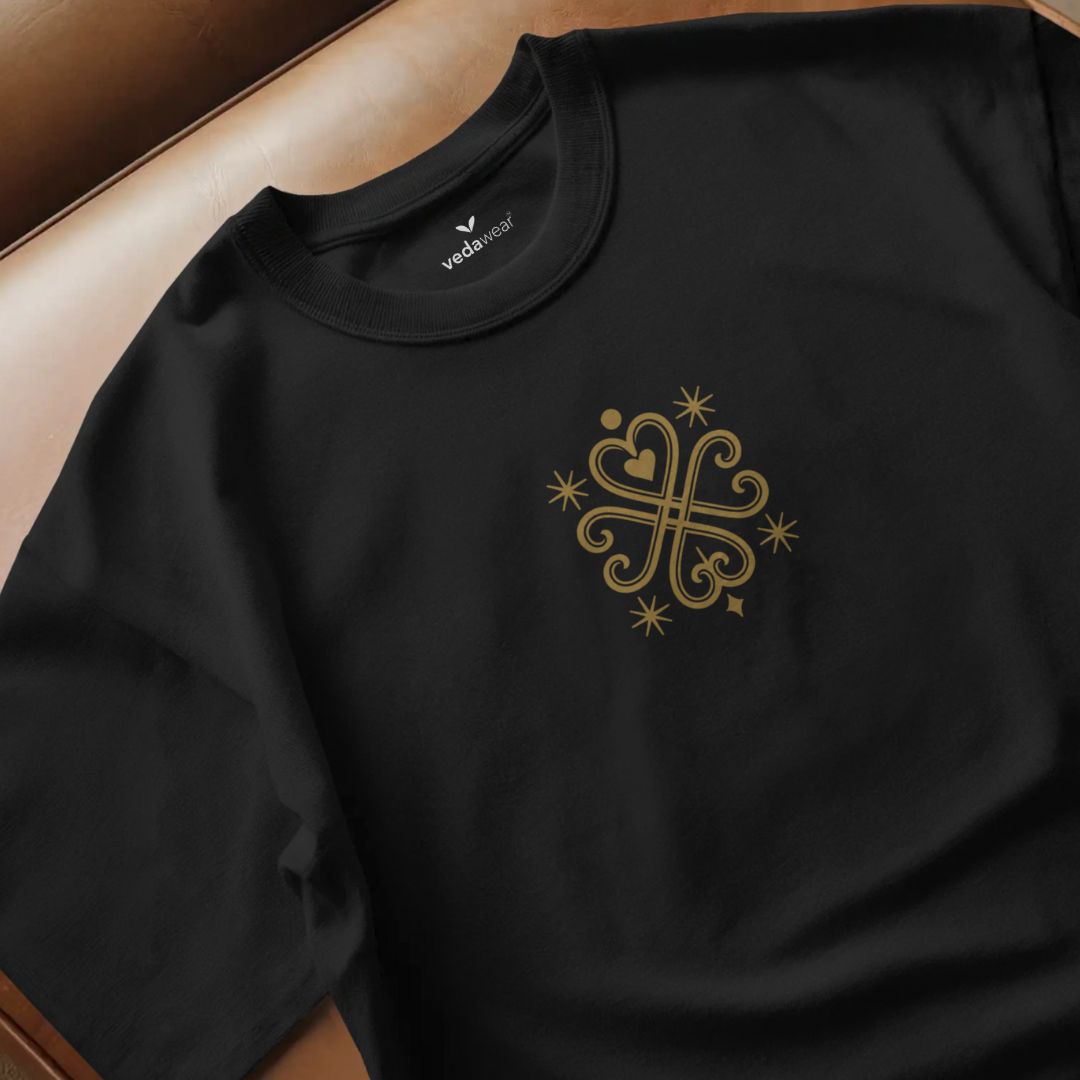 Kabaz – Tarot Love Attraction Tee – Artistic Premium Cotton Tee by Vedawear India 