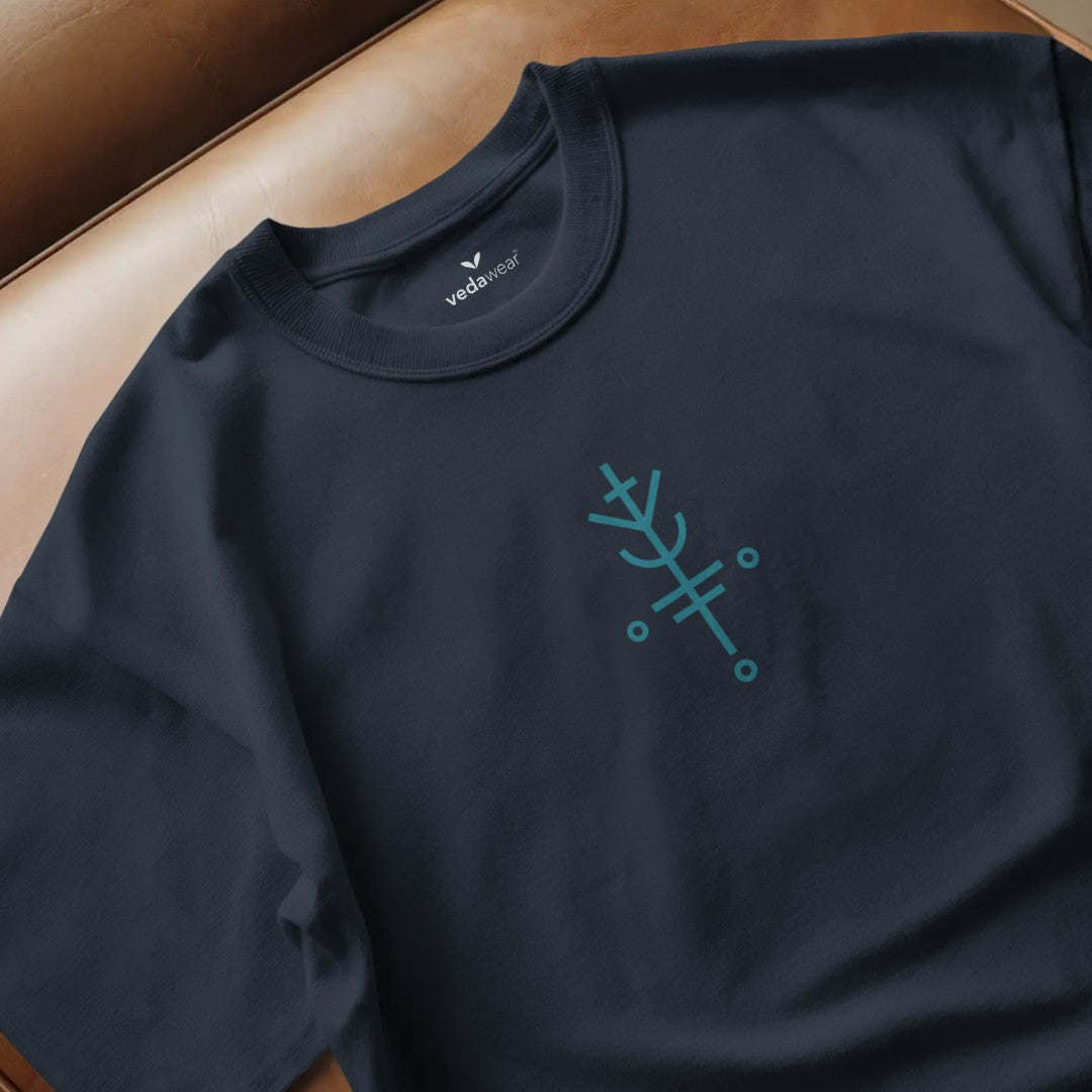 Kabaz – Tarot Mental Balance Tee – Artistic Premium Cotton Tee by Vedawear  