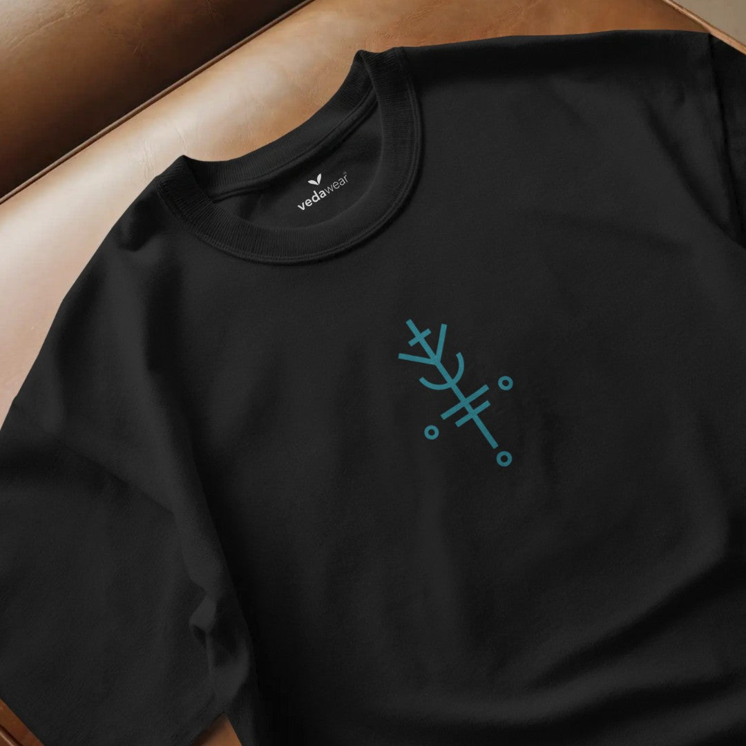 Kabaz – Tarot Mental Balance Tee – Artistic Premium Cotton Tee by Vedawear  