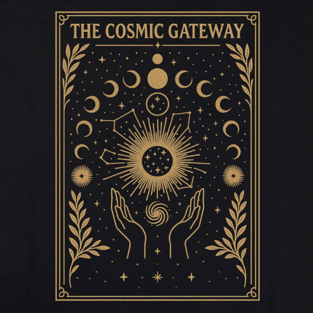 Kabaz – Tarot Universal Protection Tee – Artistic Premium Cotton Tee by Vedawear  