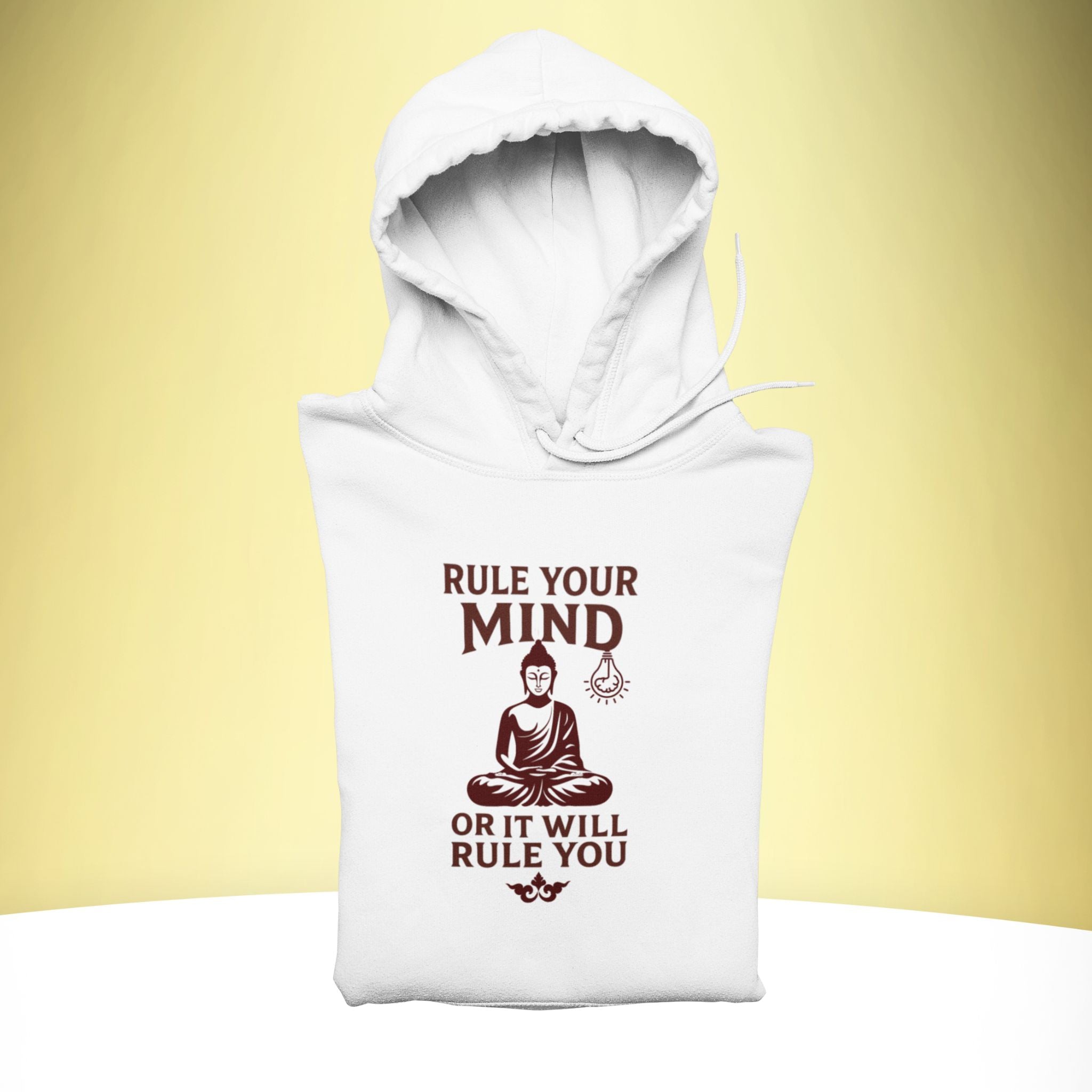 Master Your Mind – Spiritual Premium Hoodie – Artistic Premium Cotton Tee by Vedawear  