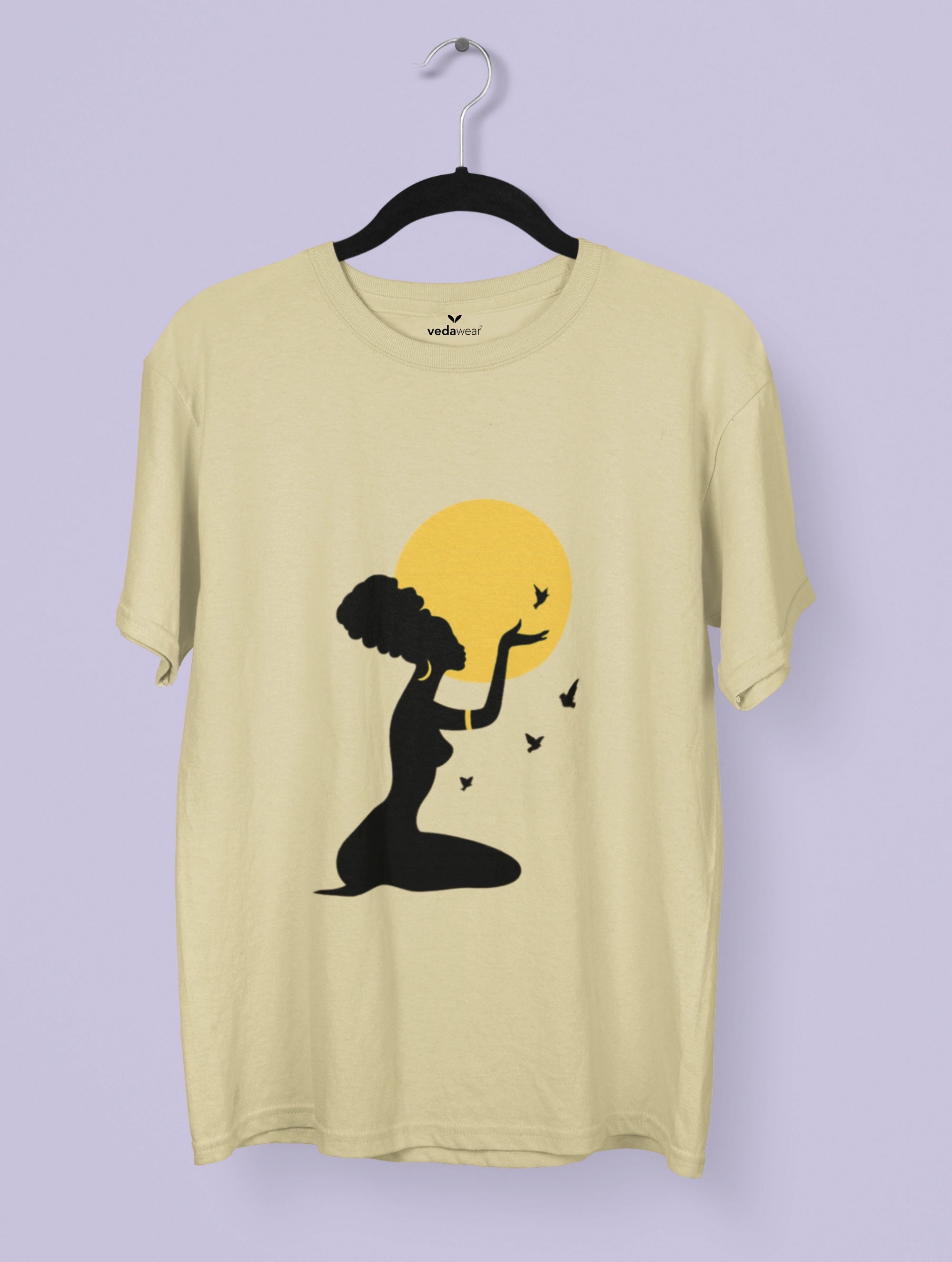 Moonlit Grace – Premium Tee – Artistic Premium Cotton Tee by Vedawear 