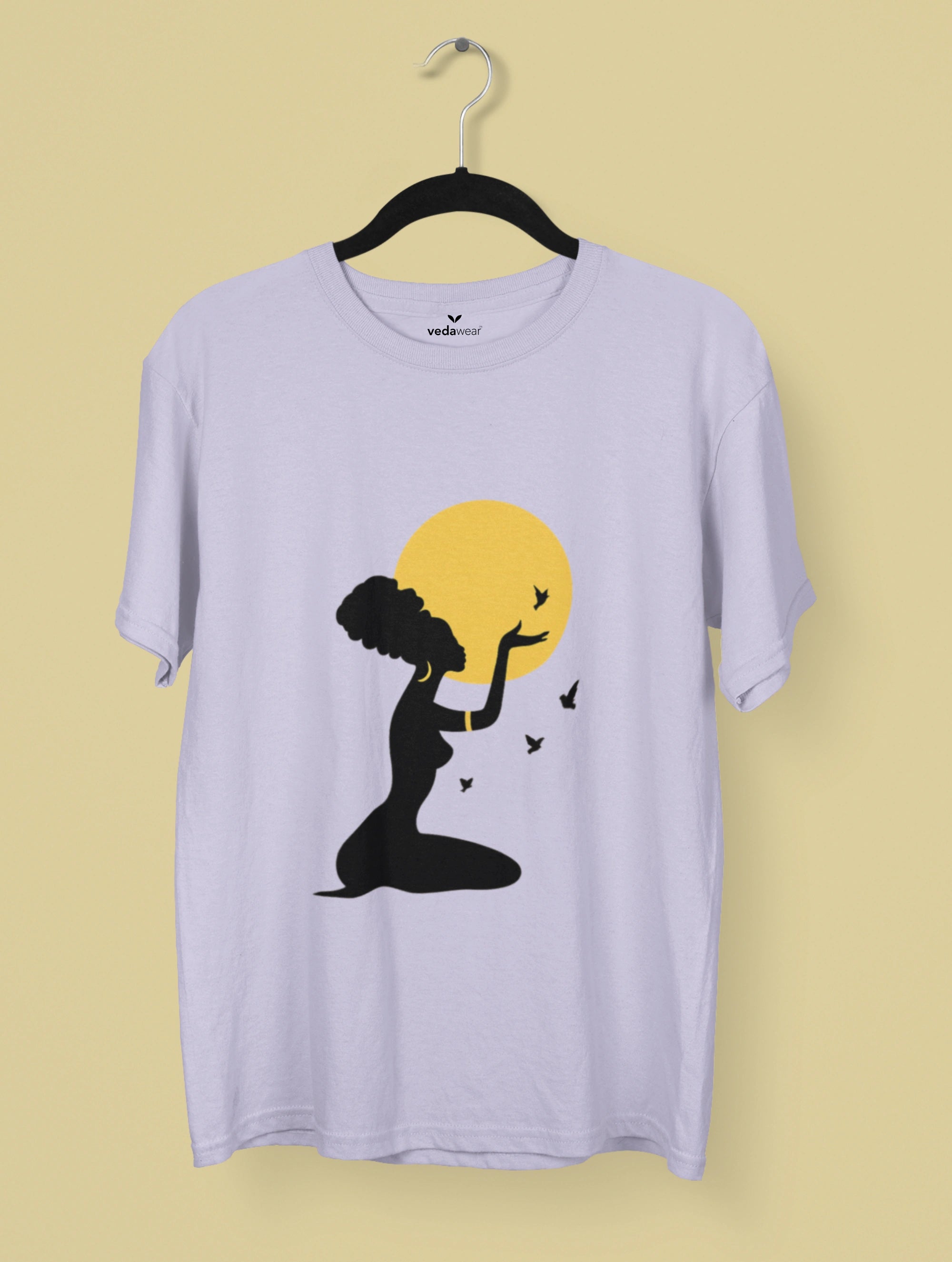 Moonlit Grace – Premium Tee – Artistic Premium Cotton Tee by Vedawear 