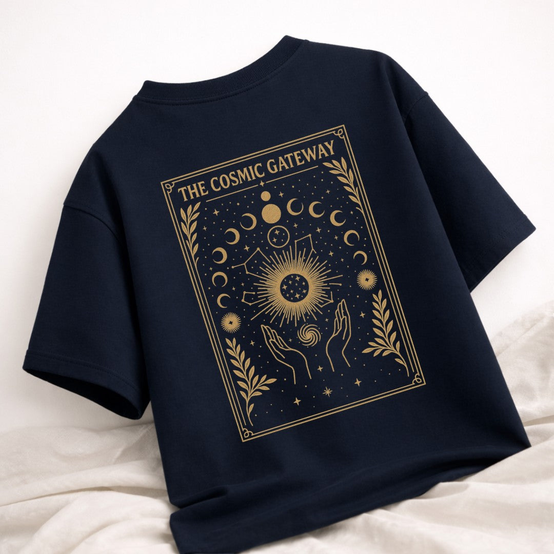 Kabaz – Tarot Universal Protection Tee – Artistic Premium Cotton Tee by Vedawear  