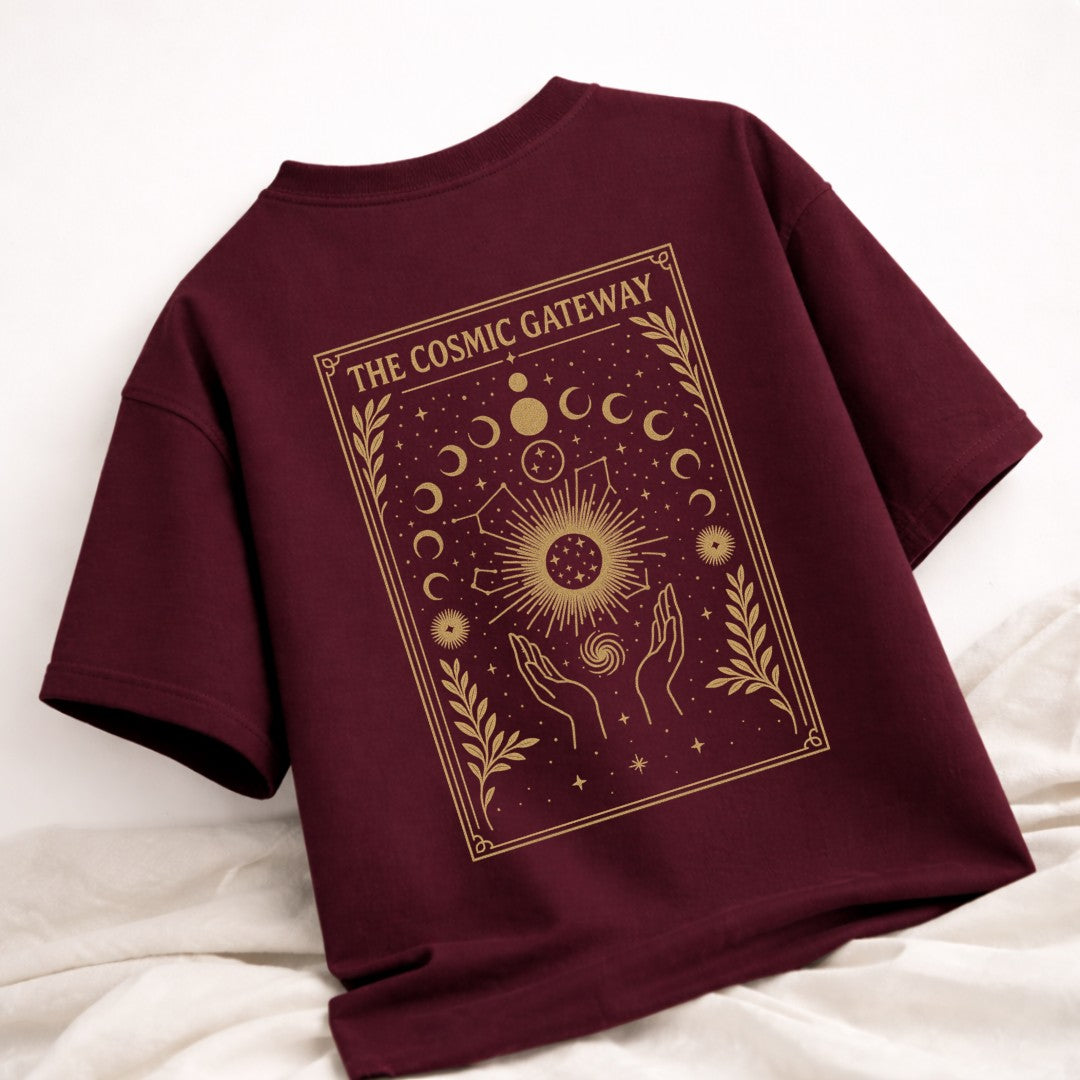 Kabaz – Tarot Universal Protection Tee – Artistic Premium Cotton Tee by Vedawear  