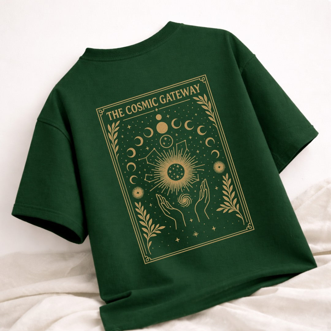 Kabaz – Tarot Universal Protection Tee – Artistic Premium Cotton Tee by Vedawear  