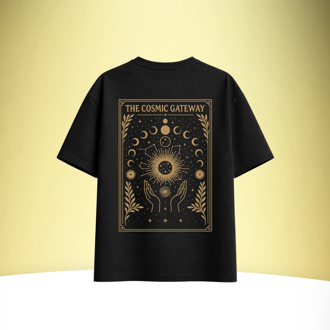 Kabaz – Tarot Universal Protection Tee – Artistic Premium Cotton Tee by Vedawear  