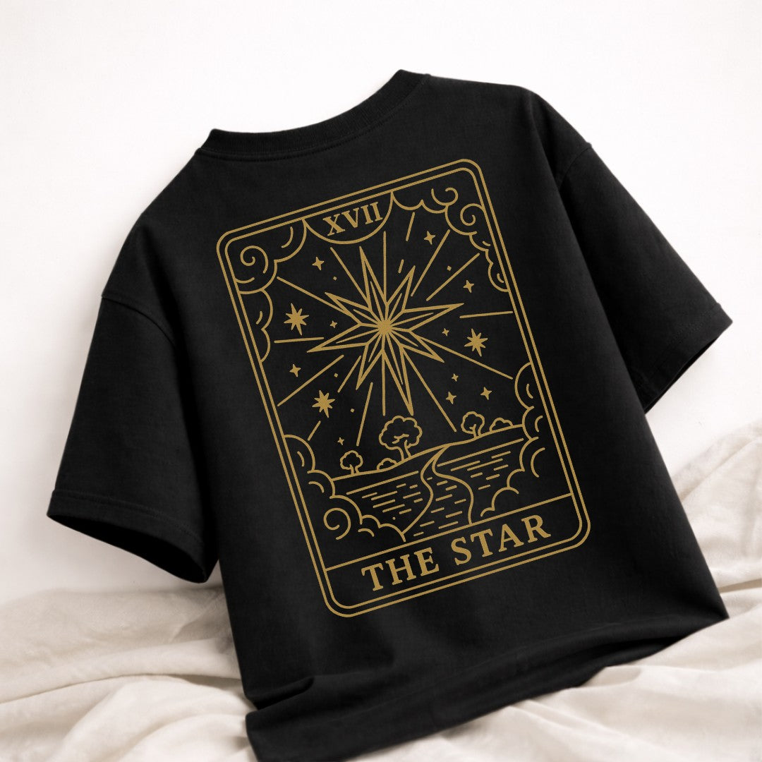 Kabaz – Tarot Guided Luck Tee – Artistic Premium Cotton Tee by Vedawear  