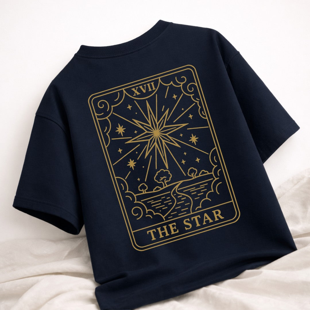 Kabaz – Tarot Guided Luck Tee – Artistic Premium Cotton Tee by Vedawear  