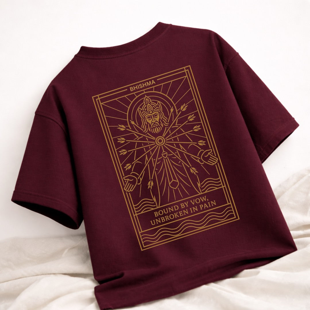 BHISHMA – Artistic Premium Cotton Tee by Vedawear  