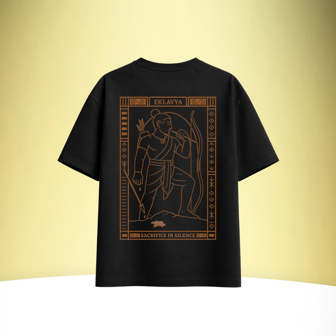 EKLAVYA – Artistic Premium Cotton Tee by Vedawear  