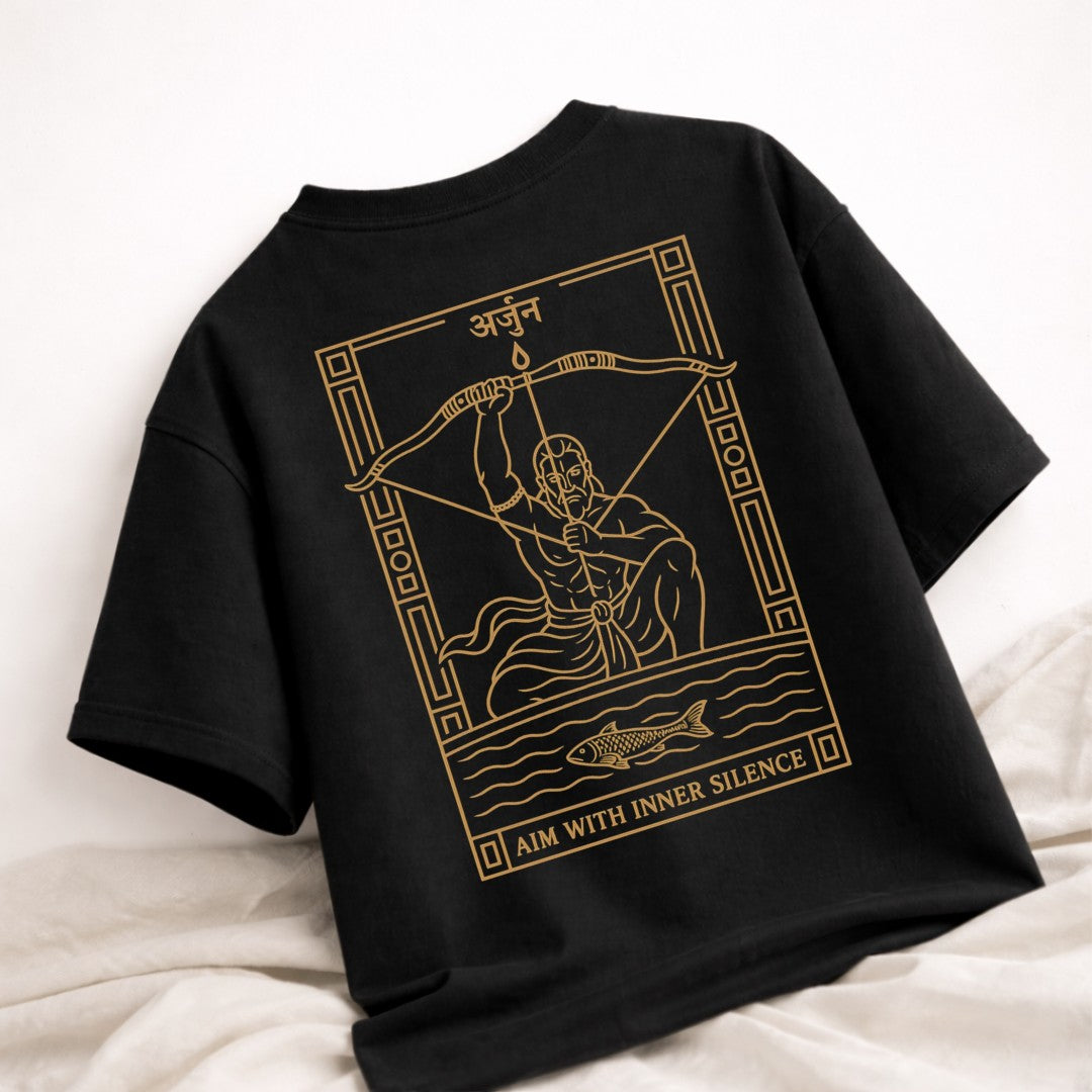 ARJUNA – Artistic Premium Cotton Tee by Vedawear  