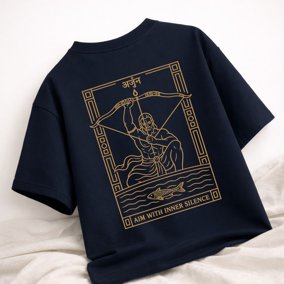 ARJUNA – Artistic Premium Cotton Tee by Vedawear  
